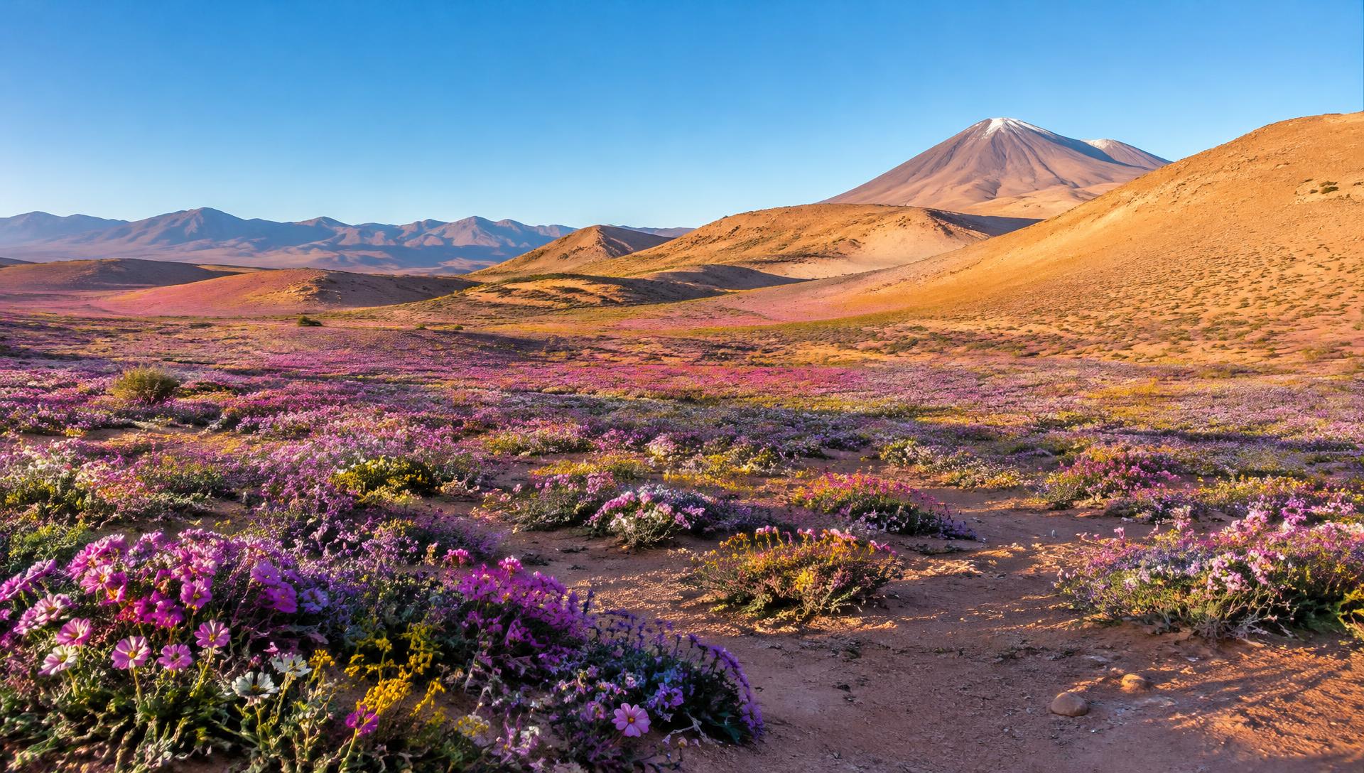 Desierto florido de Atacama